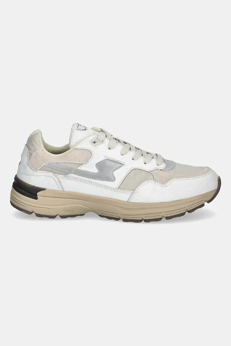 sneakers Amiel S-Strike Geo-Merged Beige miniatura 2