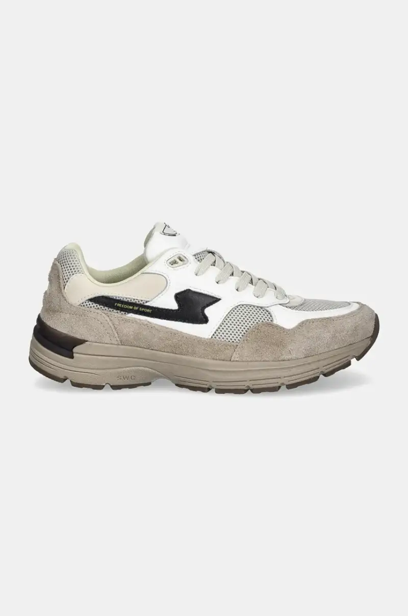 sneakers Amiel S-Strike Geo-Merged Beige miniatura 2