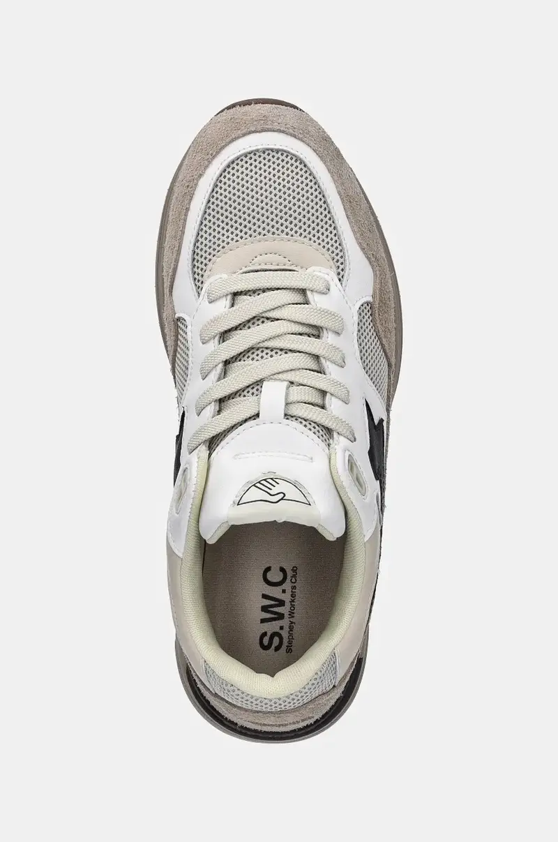 sneakers Amiel S-Strike Geo-Merged Beige miniatura 4