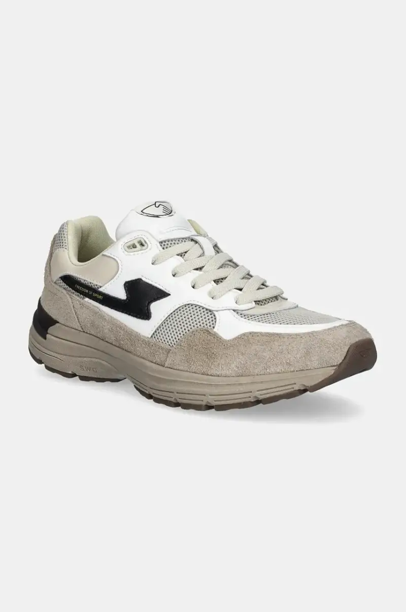 sneakers Amiel S-Strike Geo-Merged Beige