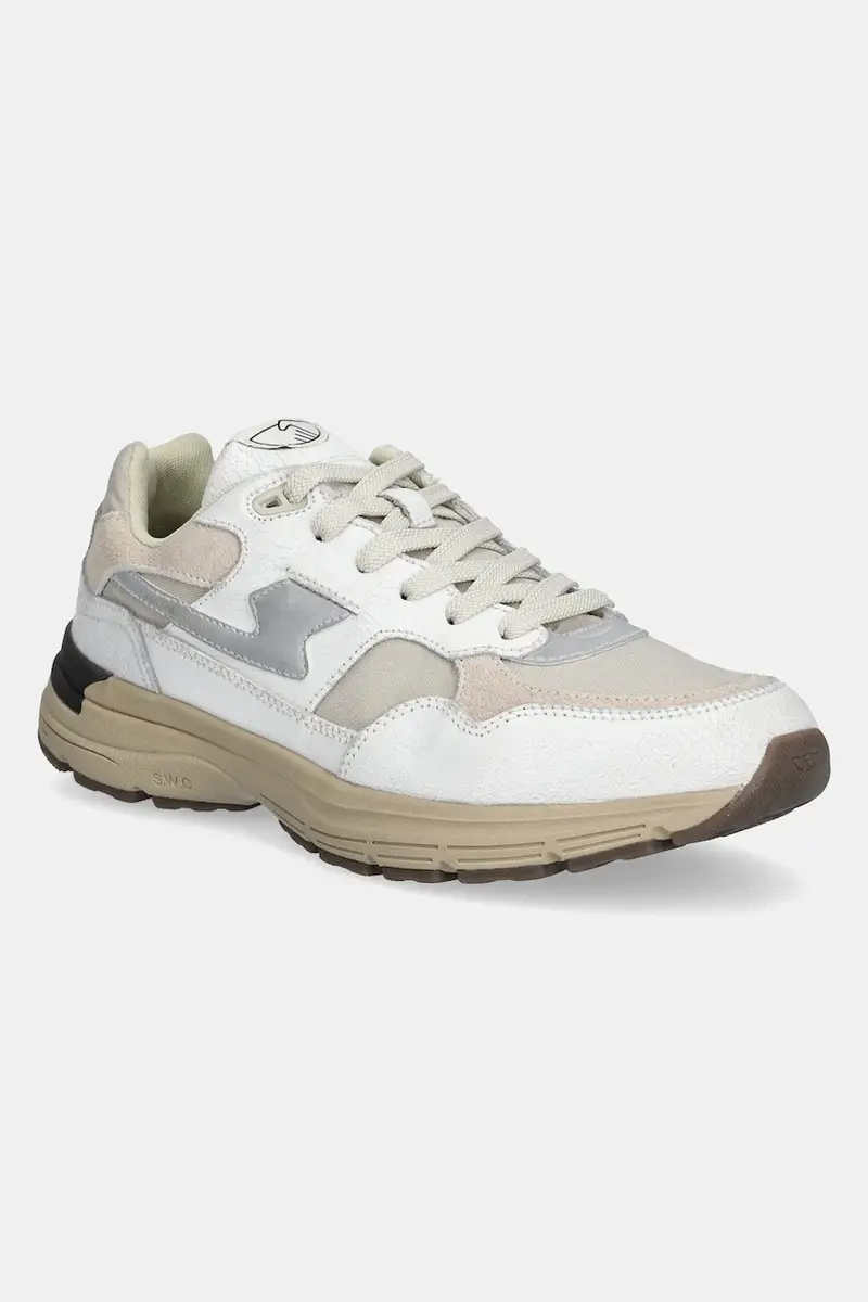 sneakers Amiel S-Strike Geo-Merged colore beige YP03510