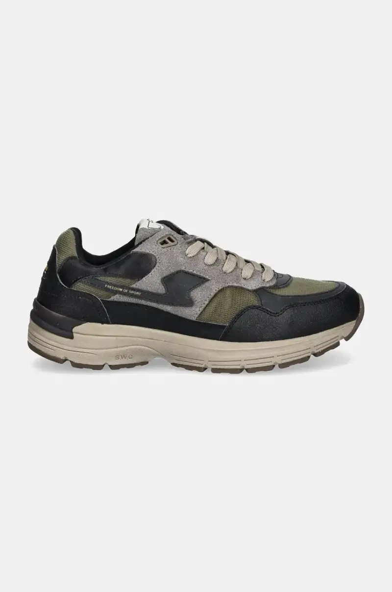 sneakers Amiel S-Strike Geo-Merged colore grigio YP03012 miniatura 2