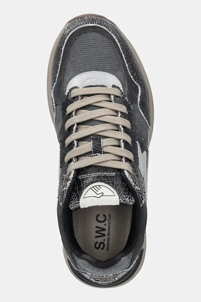 sneakers Amiel S-Strike Geo-Merged Grigio miniatura 4