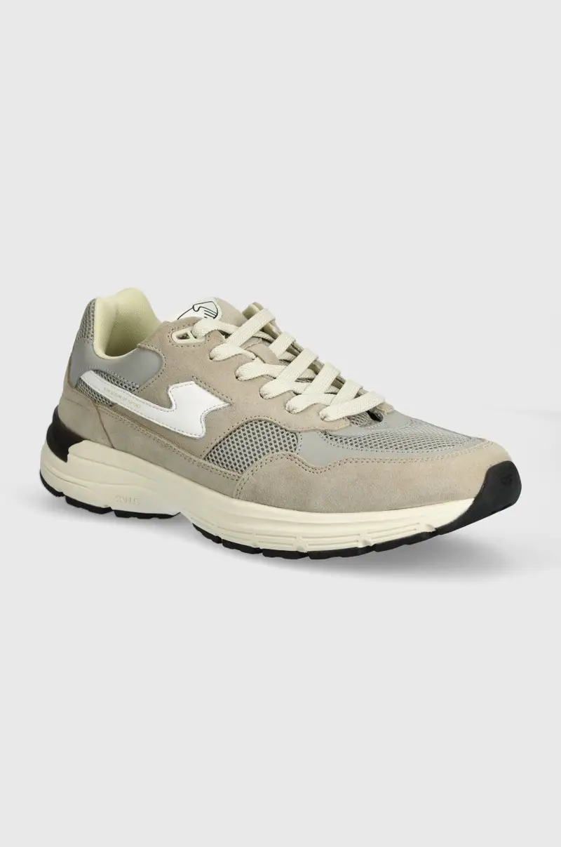 sneakers Amiel S-Strike Suede Mix colore grigio YP01535