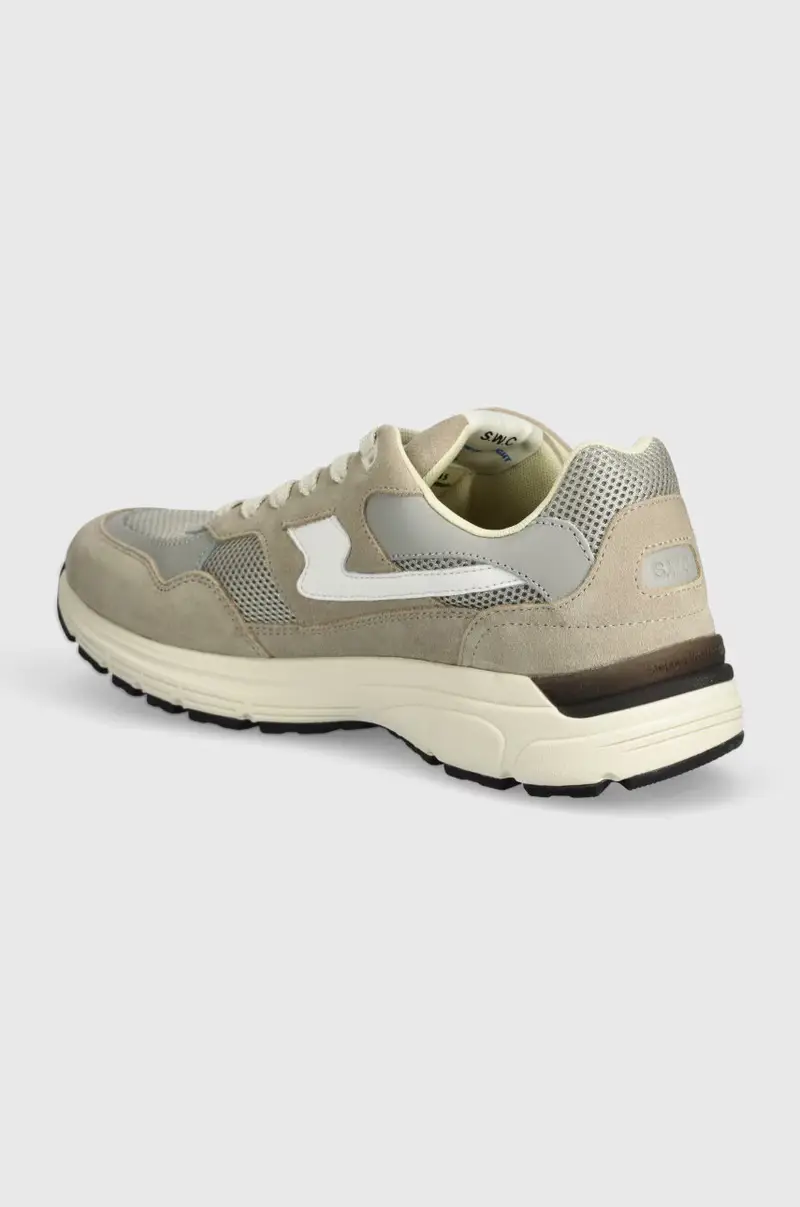 sneakers Amiel S-Strike Suede Mix Grigio miniatura 3