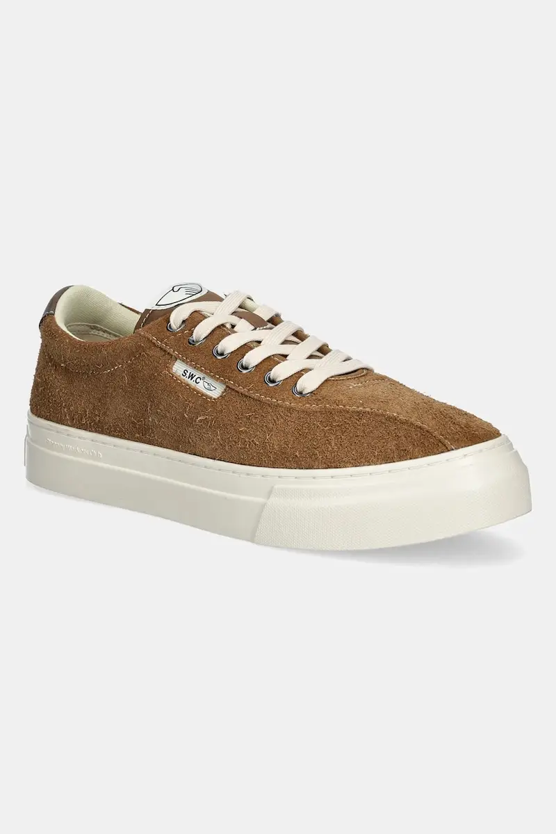 sneakers in camoscio DELLOW 02 CUP SUEDE colore marrone YA22205