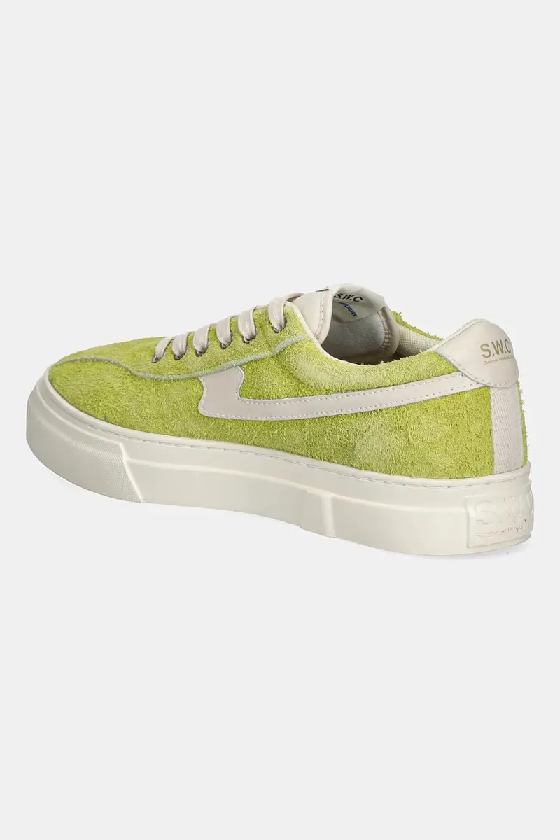 sneakers in camoscio Dellow S-Strike Cup Geo-Merged Giallo miniatura 3