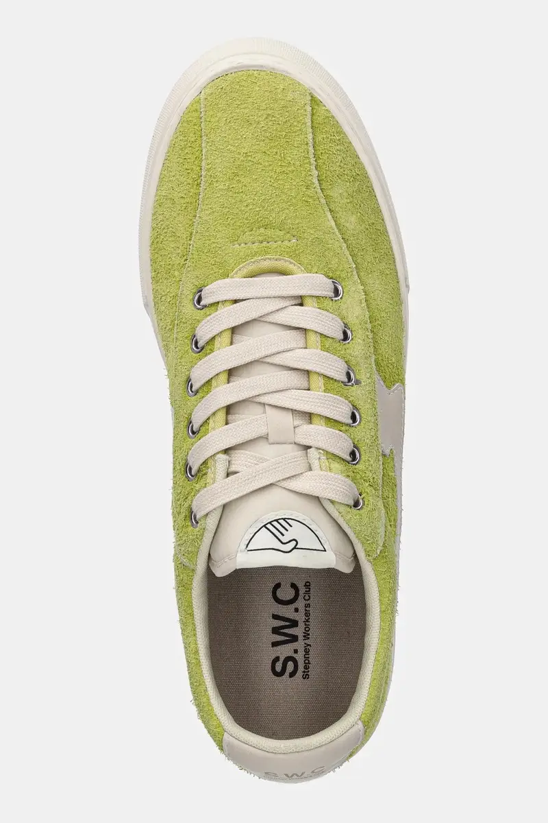 sneakers in camoscio Dellow S-Strike Cup Geo-Merged Giallo miniatura 4