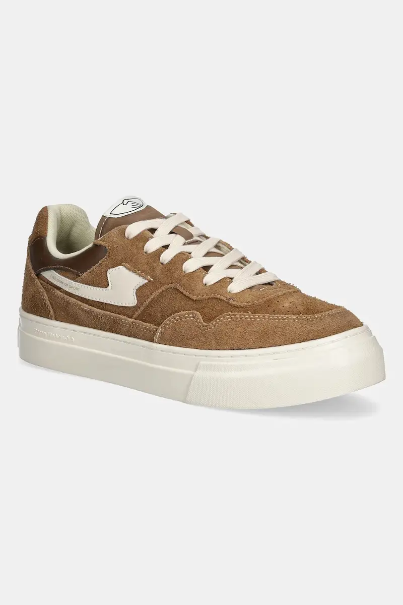 sneakers in camoscio PEARL S-STRIKE GEO-MERGED colore marrone YA24200