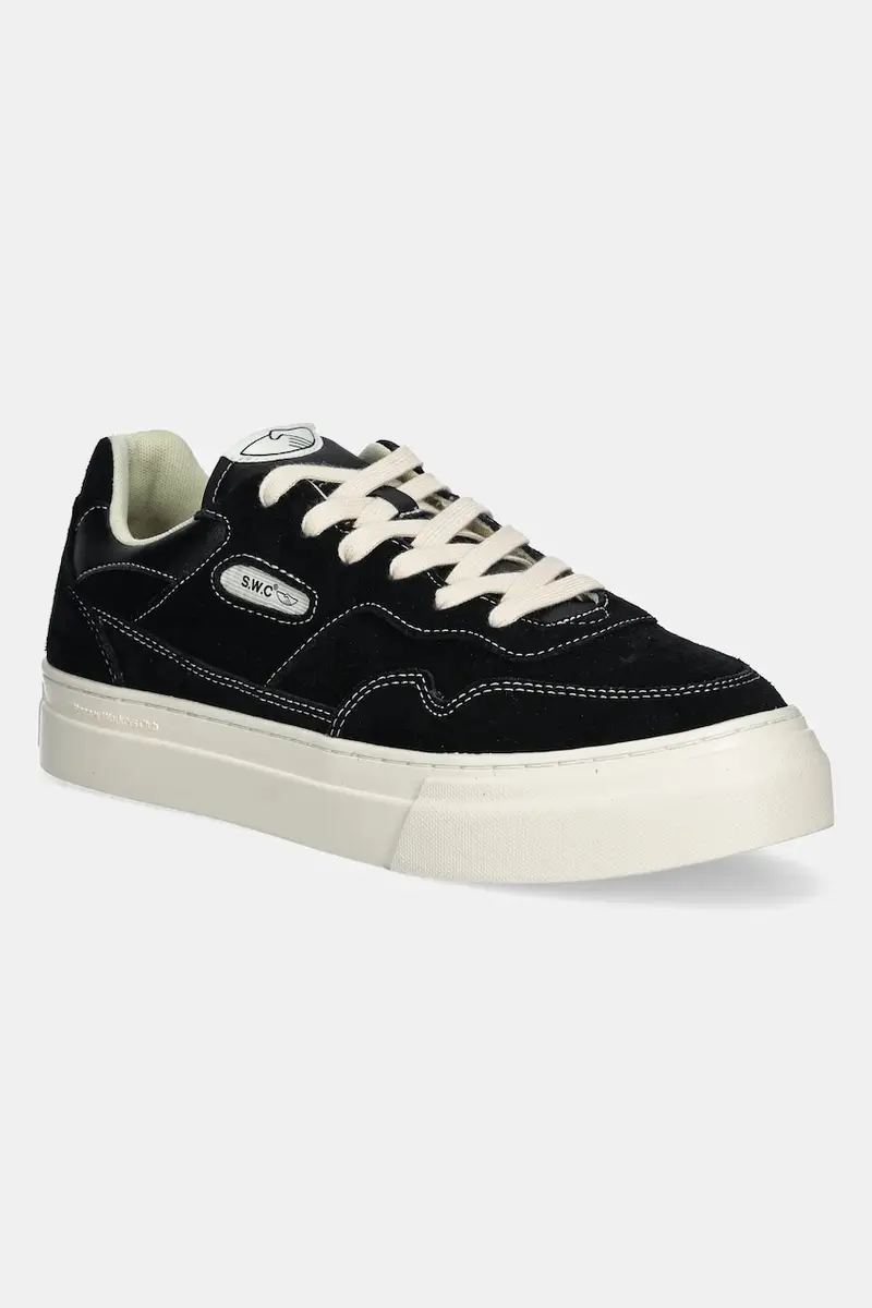 sneakers in camoscio PEARL SUEDE colore nero YA20015