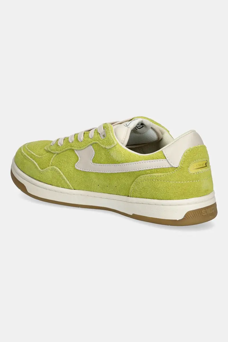 sneakers in camoscio Pro Cup 01 S-Strike Geo-Merged Verde miniatura 3