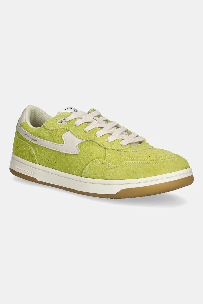 sneakers in camoscio Pro Cup 01 S-Strike Geo-Merged Verde