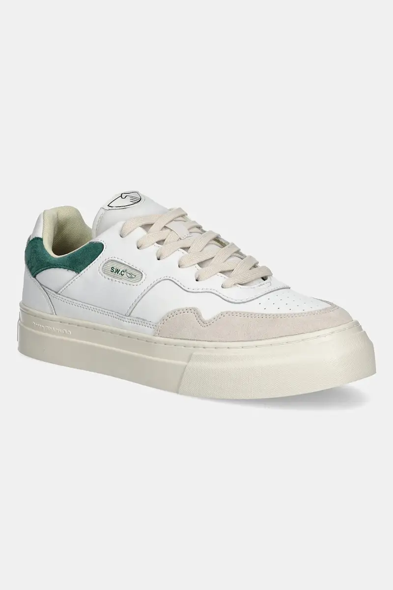 sneakers in pelle colore bianco YA20560
