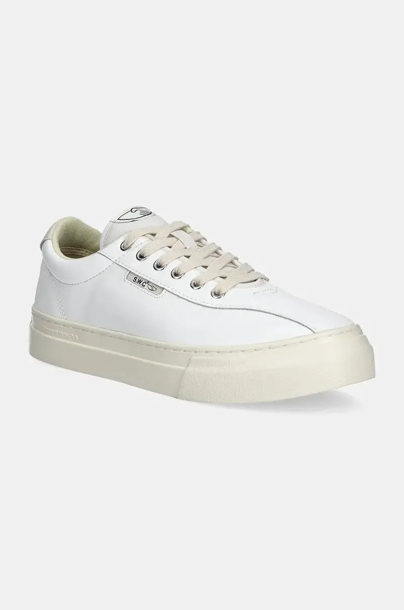 sneakers in pelle Dellow 02 Cup Leather colore bianco YA21500