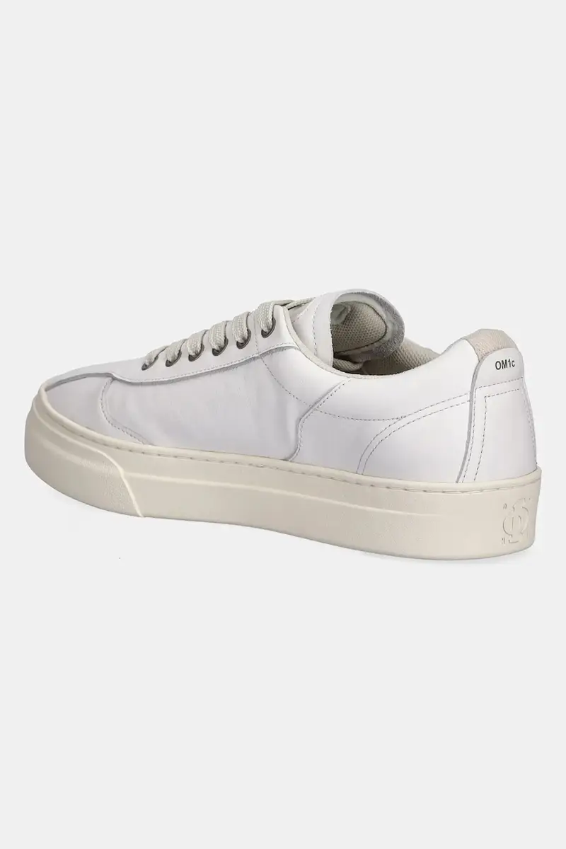 sneakers in pelle Omni Dellow Calf Leather colore bianco OM01500 miniatura 3