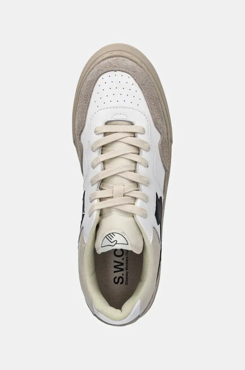 sneakers in pelle Pearl S-Strike Geo-Merged colore bianco YA24500 miniatura 4