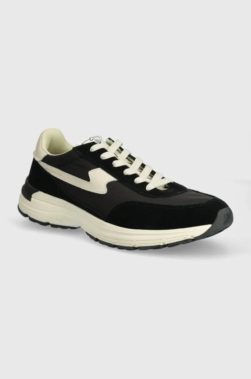 sneakers Osier S-Strike Suede Mix colore nero YP02015