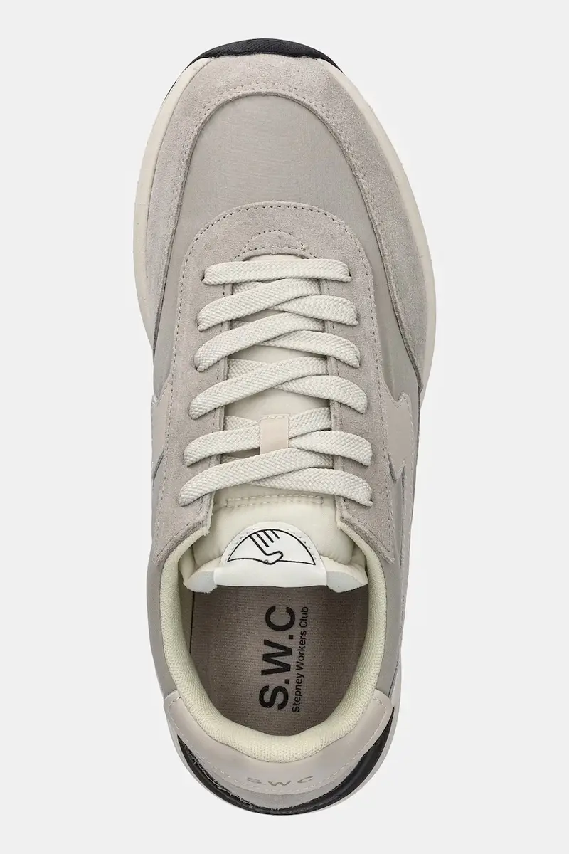sneakers Osier S-Strike Suede Mix Grigio miniatura 4