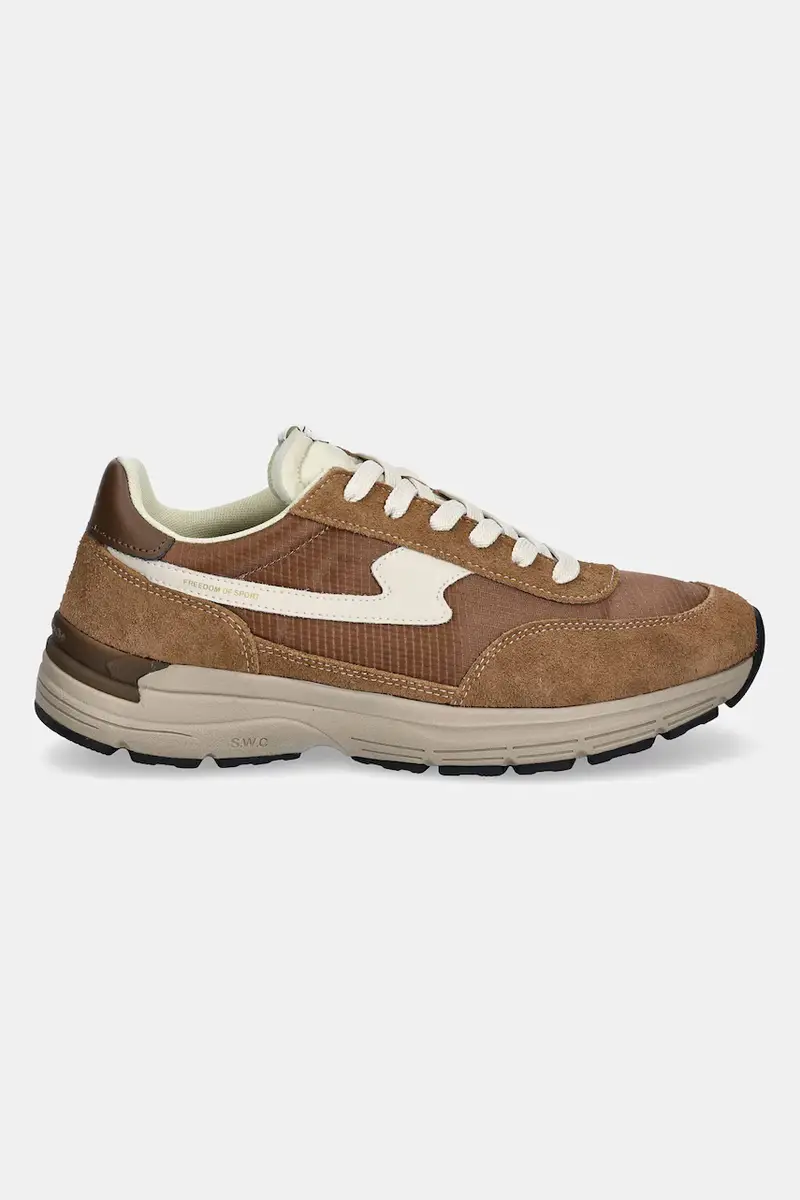 sneakers Osier S-Strike Suede Mix Marrone miniatura 2