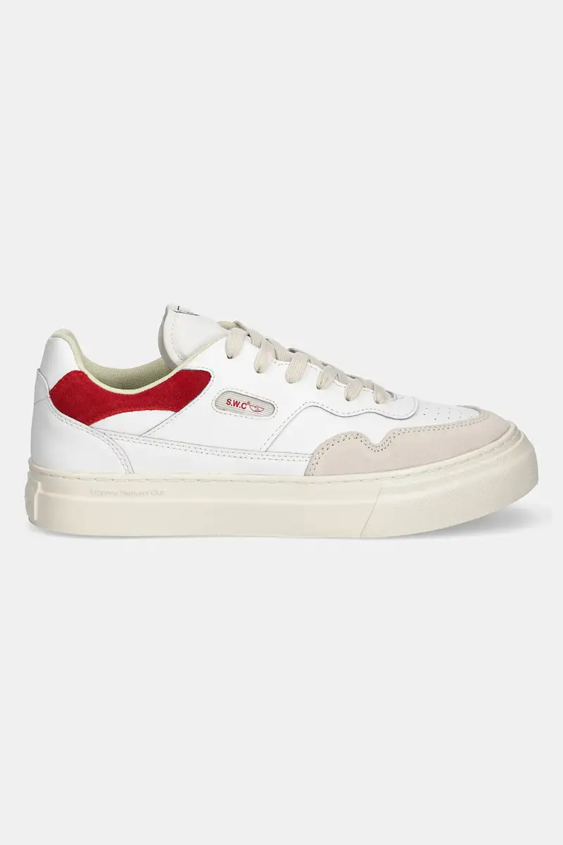 sneakers Pearl Leather Bianco miniatura 2