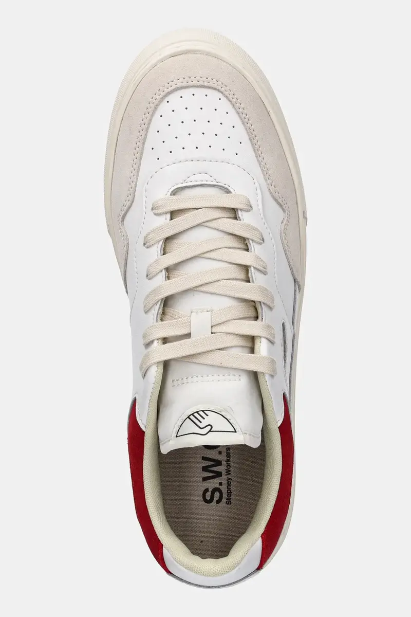 sneakers Pearl Leather Bianco miniatura 4