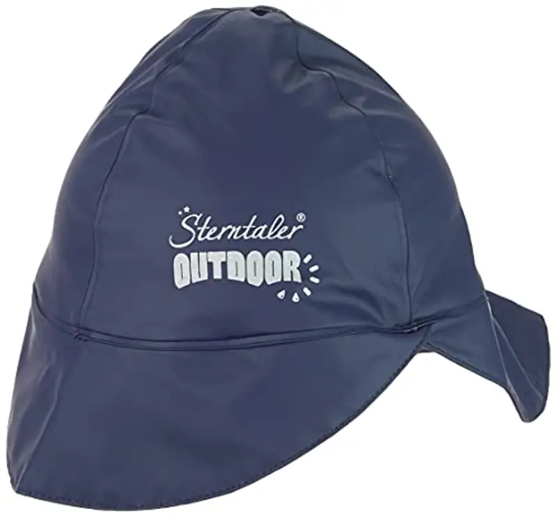 Sterntaler Berretto antipioggia, Unisex, Fodera, Logo riflettente, Età: da 18-24 mesi, Taglia: 51, Blu mare miniatura 3