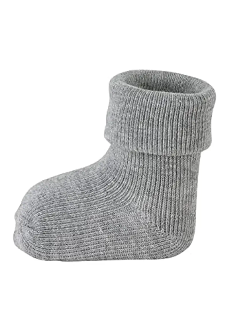 Sterntaler Calzini Appena Nati, Pacco da 3, Unisex - Bimbi 0-24, Argento, 0 Mesi miniatura 3