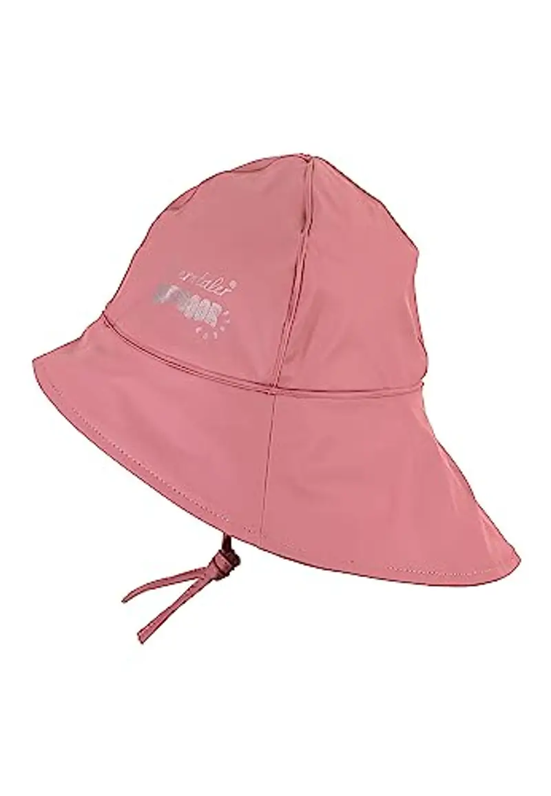Sterntaler Cappello Antipioggia Tinta Unita Impermeabile, Colore: Rosa, XXS Bambini e Ragazzi miniatura 2