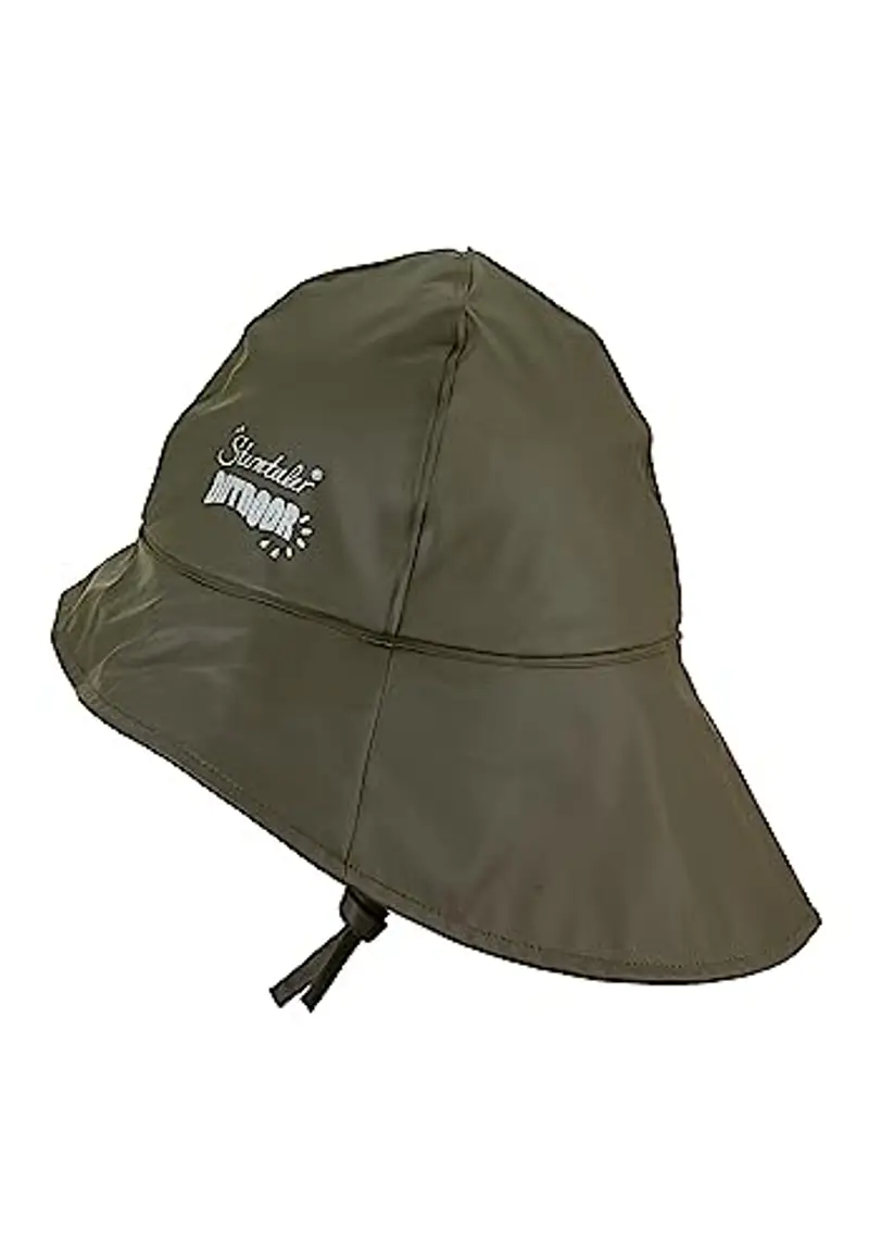 Sterntaler Cappello Antipioggia Tinta Unita, Verde Scuro, 51 cm Bambini e Ragazzi miniatura 2