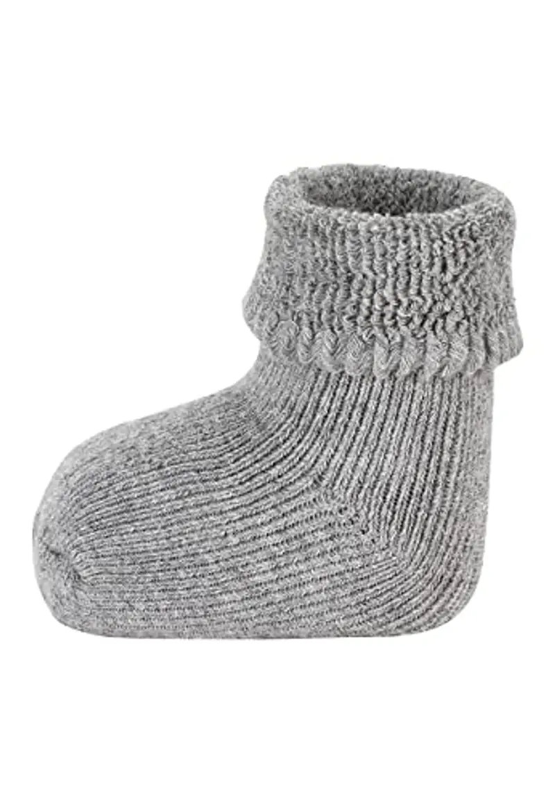 Sterntaler Primi calzini, 3 paia, Età: da 0 mesi, Taglia: Neonati (Taglia 0), Grigio chiaro miniatura 3