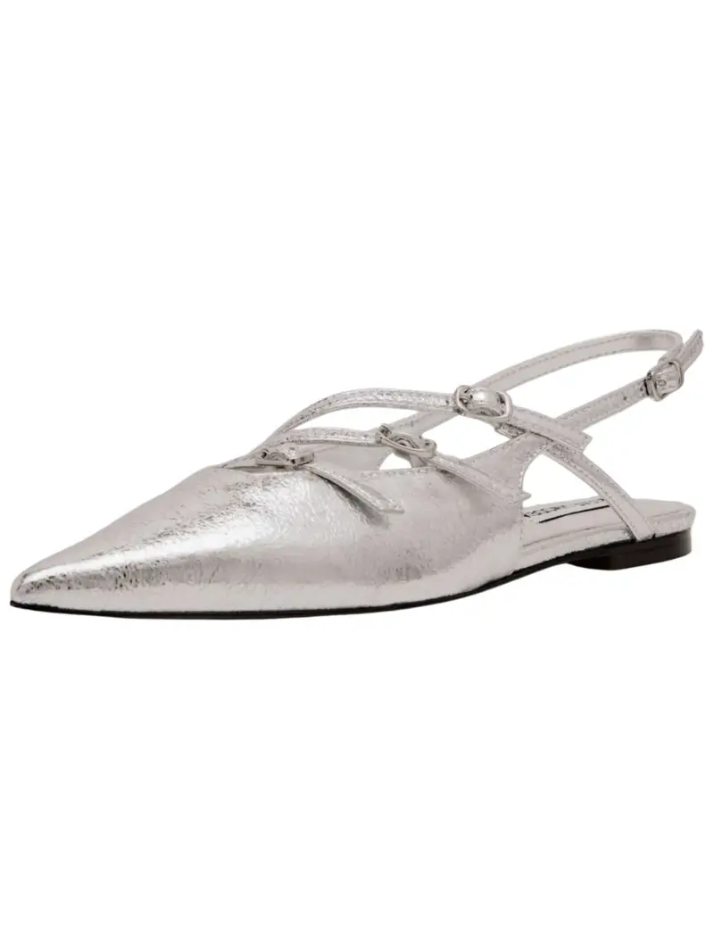 STEVE MADDEN Ballerina  argento