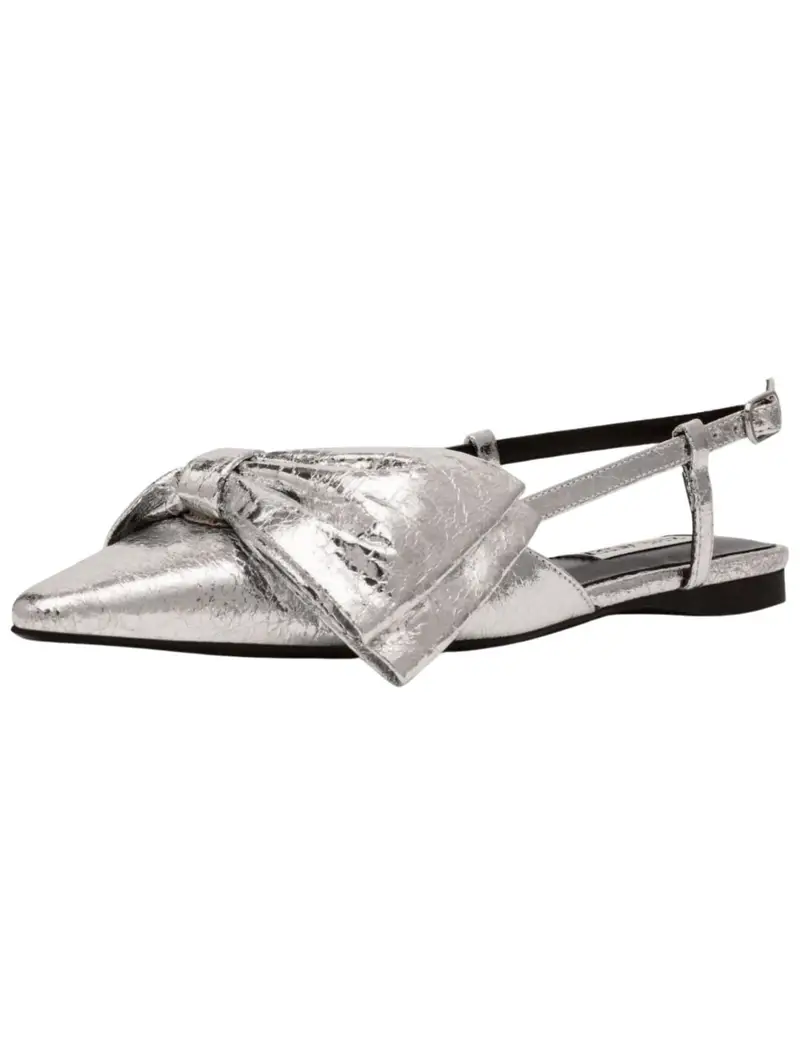 STEVE MADDEN Ballerina con cinturino  argento