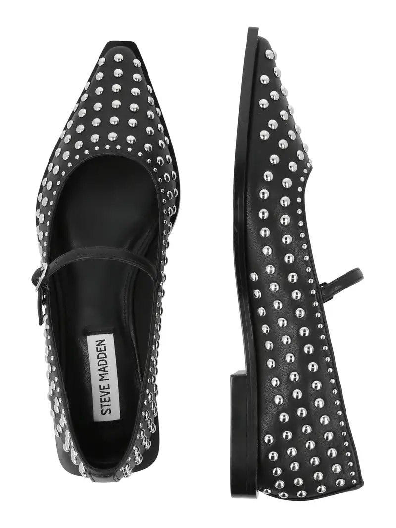 Ballerina con cinturino Gennie nero / argento miniatura 2