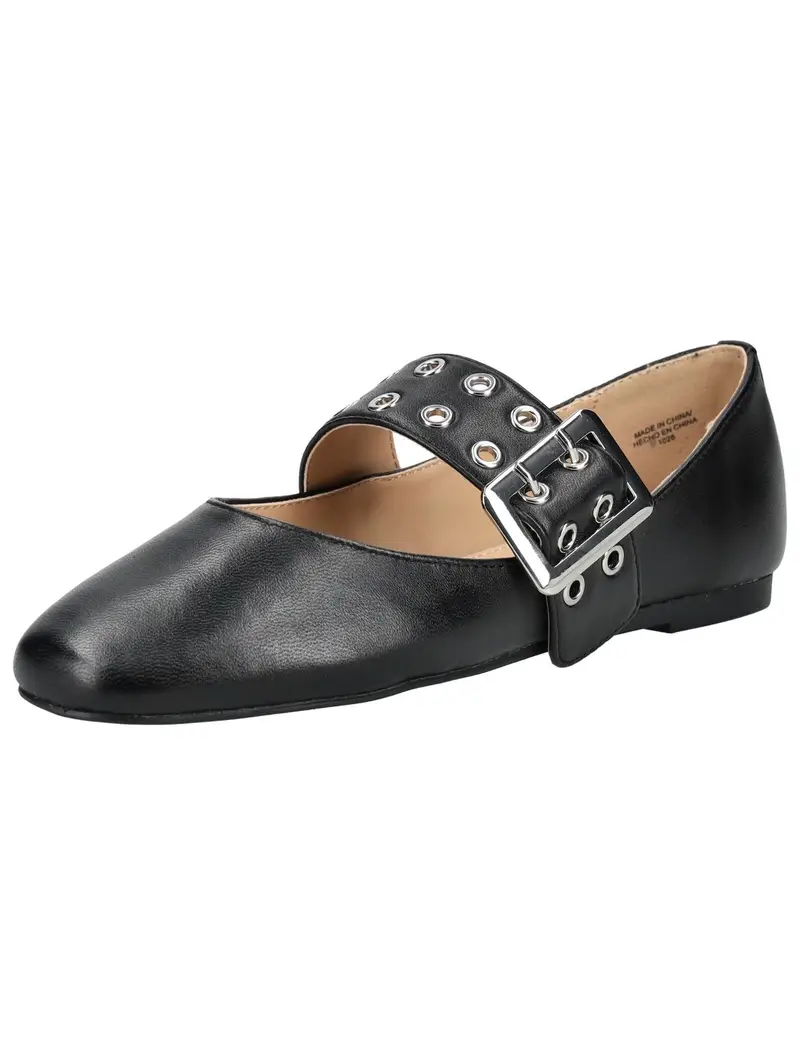 STEVE MADDEN Ballerina con cinturino  nero