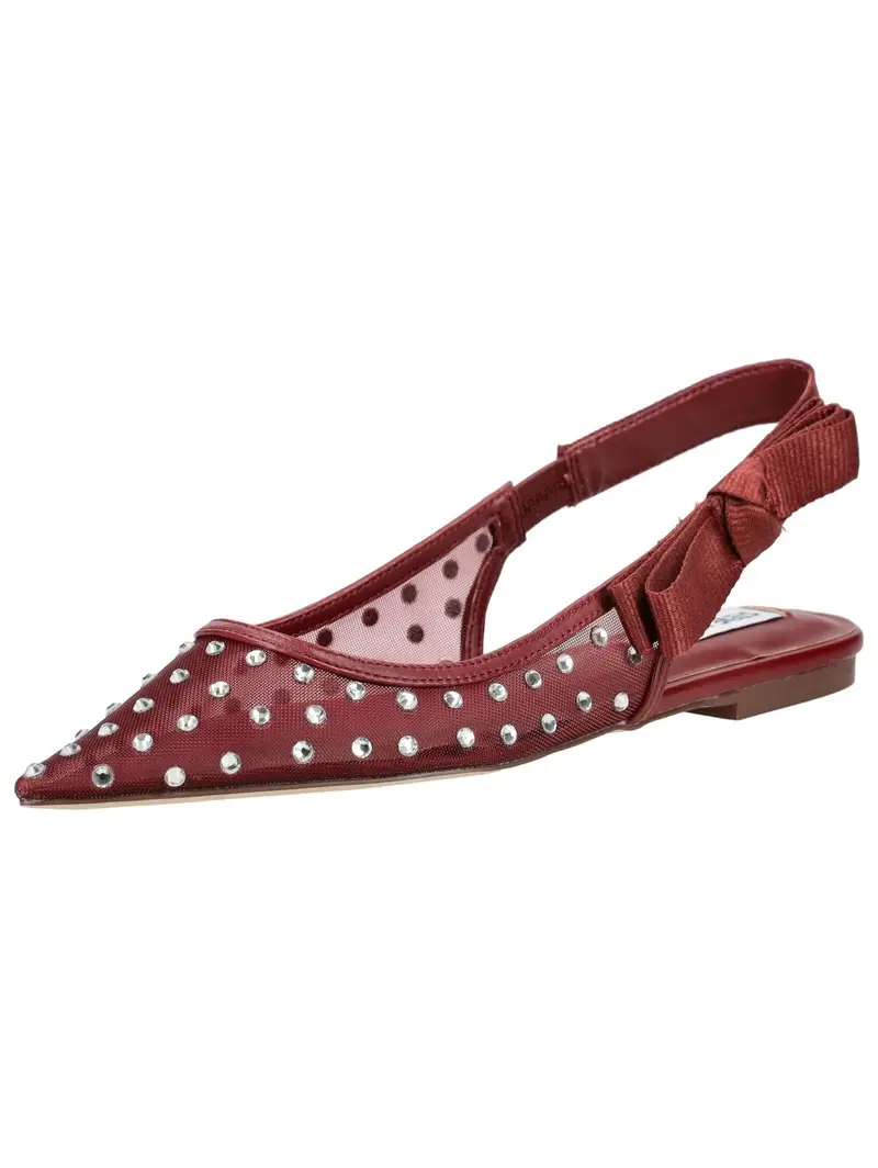 STEVE MADDEN Ballerina con cinturino 'Olyvia-R'  rosso ciliegia