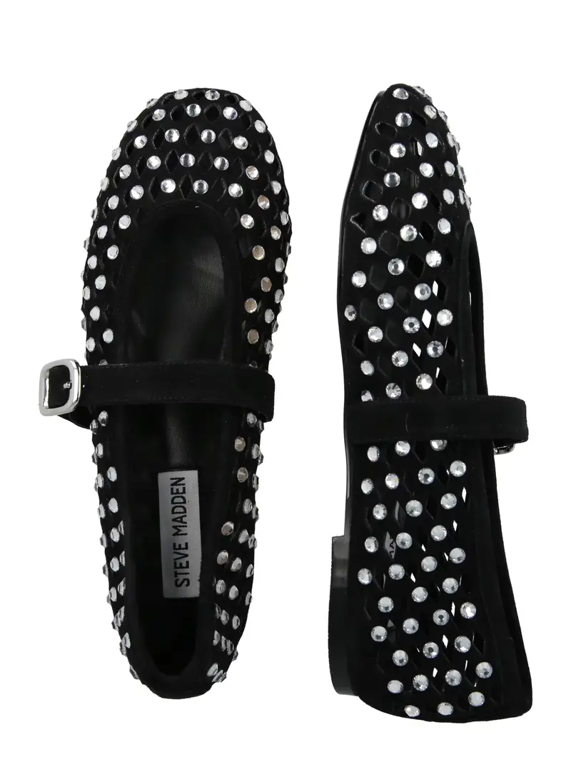 Ballerina con cinturino Rerun nero miniatura 2