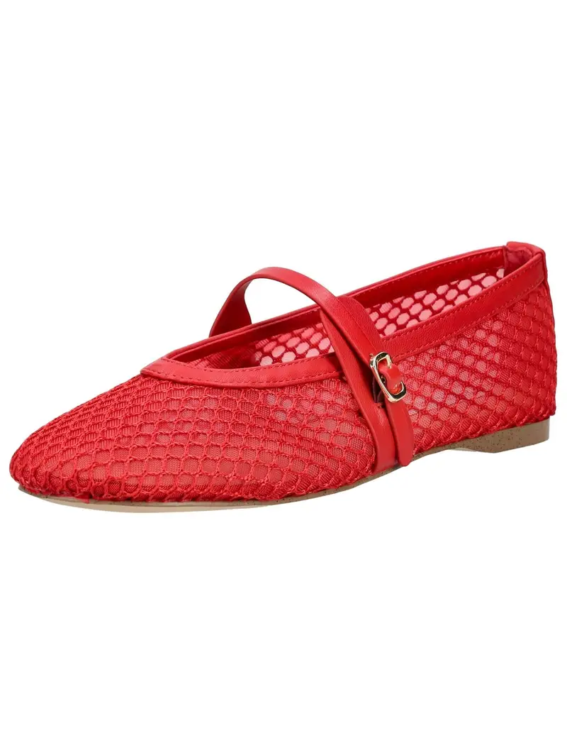 STEVE MADDEN Ballerina con cinturino  rosso ciliegia