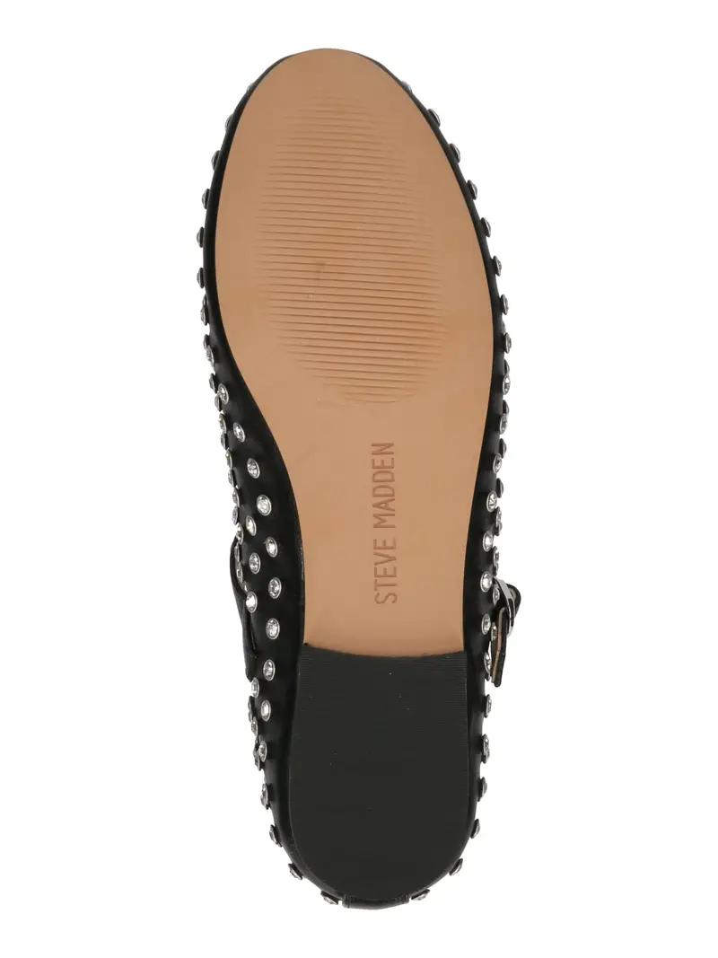 STEVE MADDEN Ballerina con cinturino 'Vinetta-R' nero / argento / trasparente miniatura 2