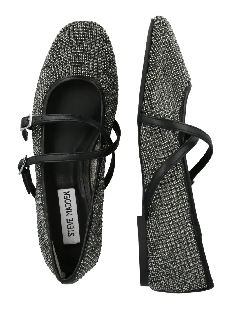 Ballerina con cinturino Watchlist nero / argento miniatura 2