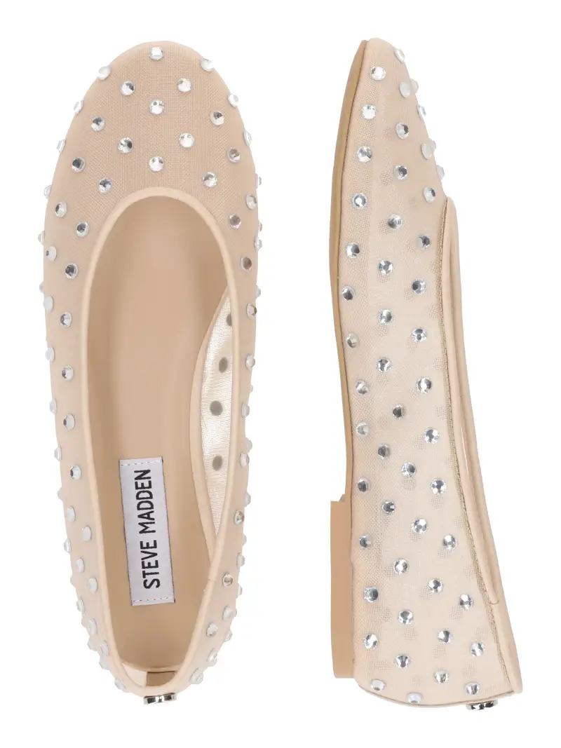 STEVE MADDEN Ballerina 'Viv' crema / trasparente miniatura 2