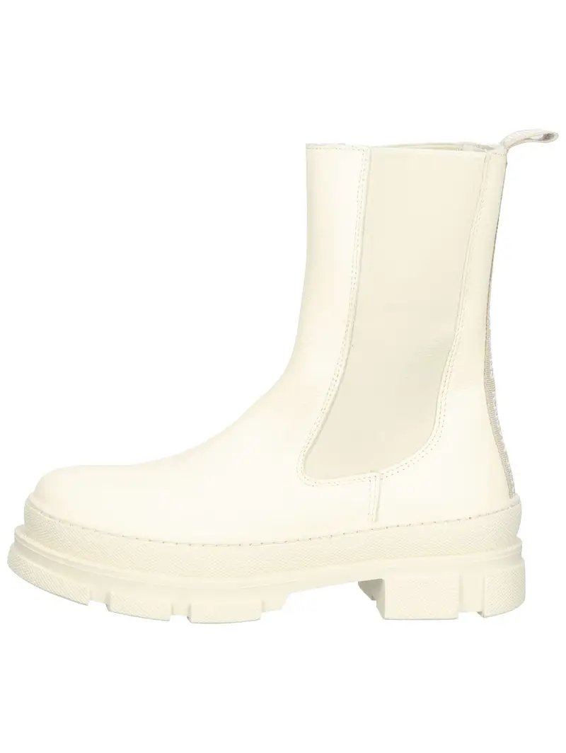 Boots chelsea bianco naturale miniatura 2