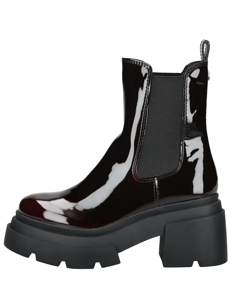 Boots chelsea rosso scuro miniatura 2