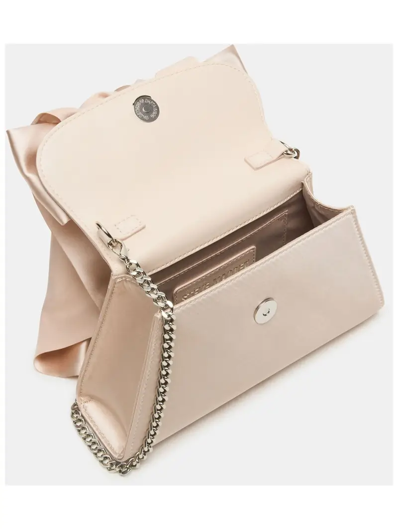 Borsa a mano beige miniatura 3