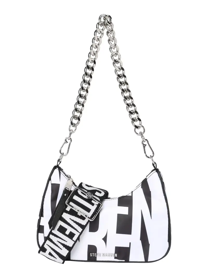 Borsa a spalla BVISUAL nero / bianco miniatura 3