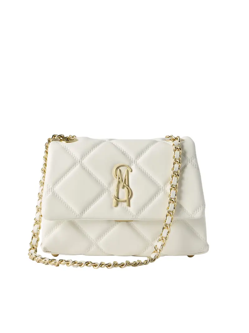 Borsa a spalla BVOLTURI bianco