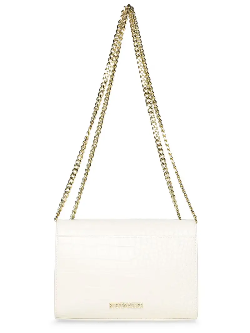 Borsa a tracolla bianco miniatura 2