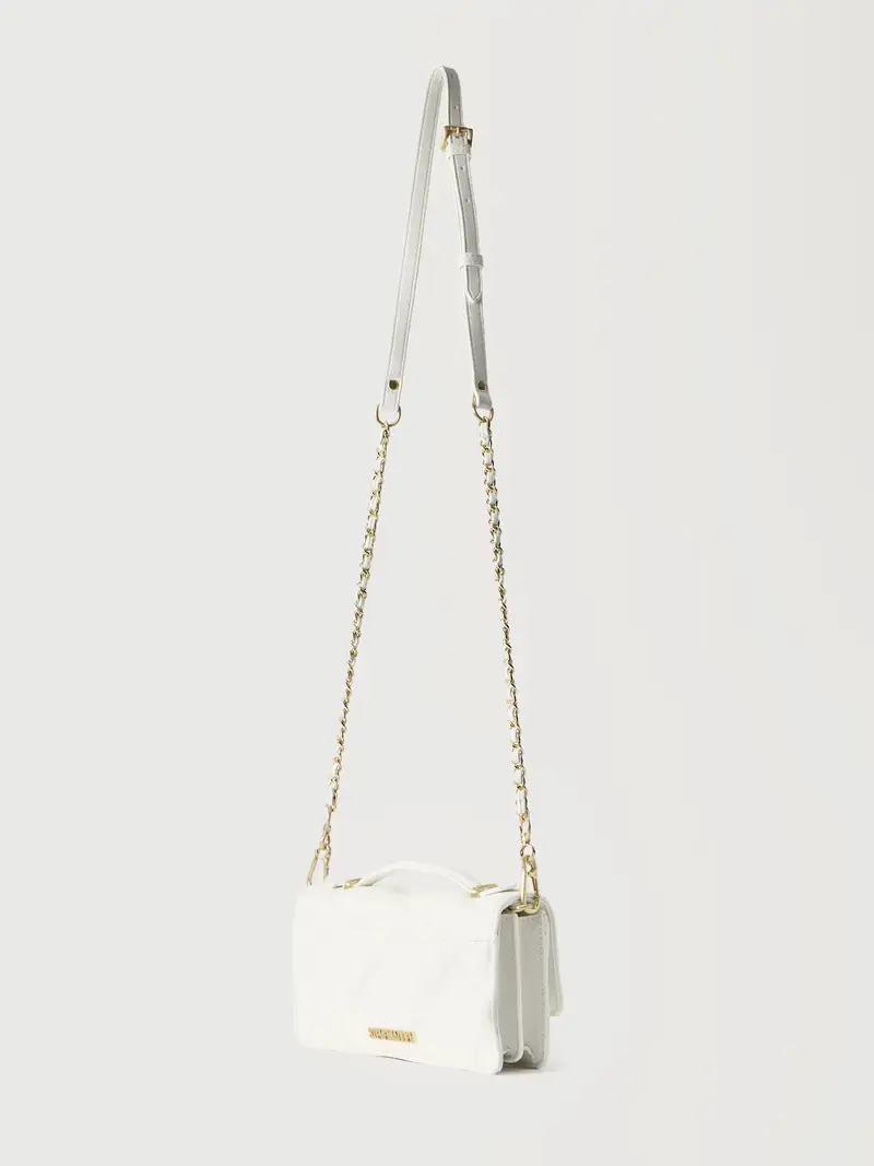 Borsa a tracolla Bjeffa bianco miniatura 2