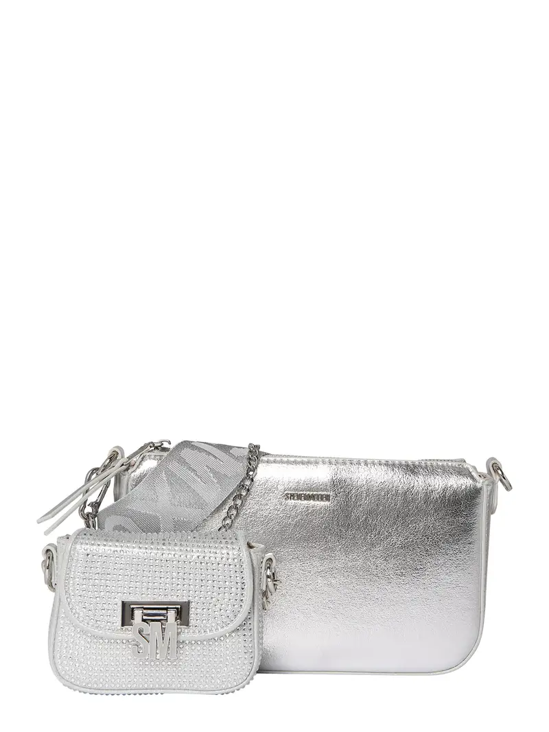 Steve Madden Borsa a tracolla Argento 1977749