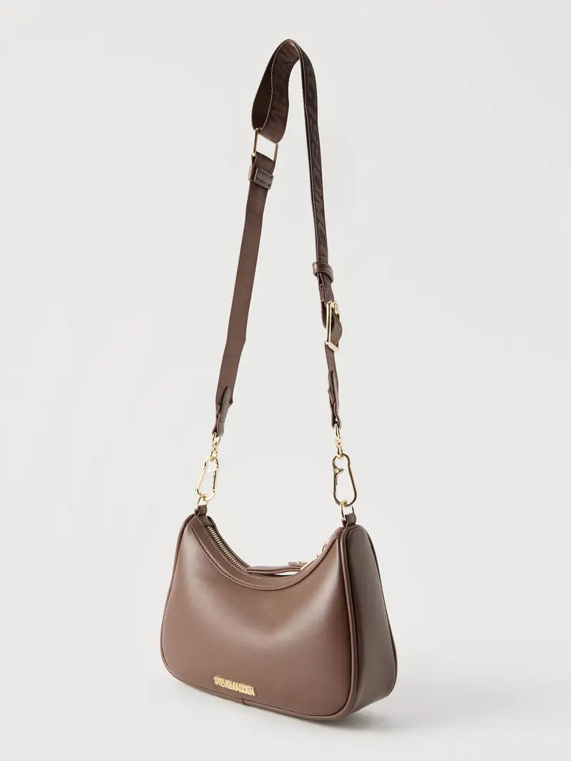 Borsa a tracolla Bvital-12 blu pastello / marrone / mocca miniatura 2