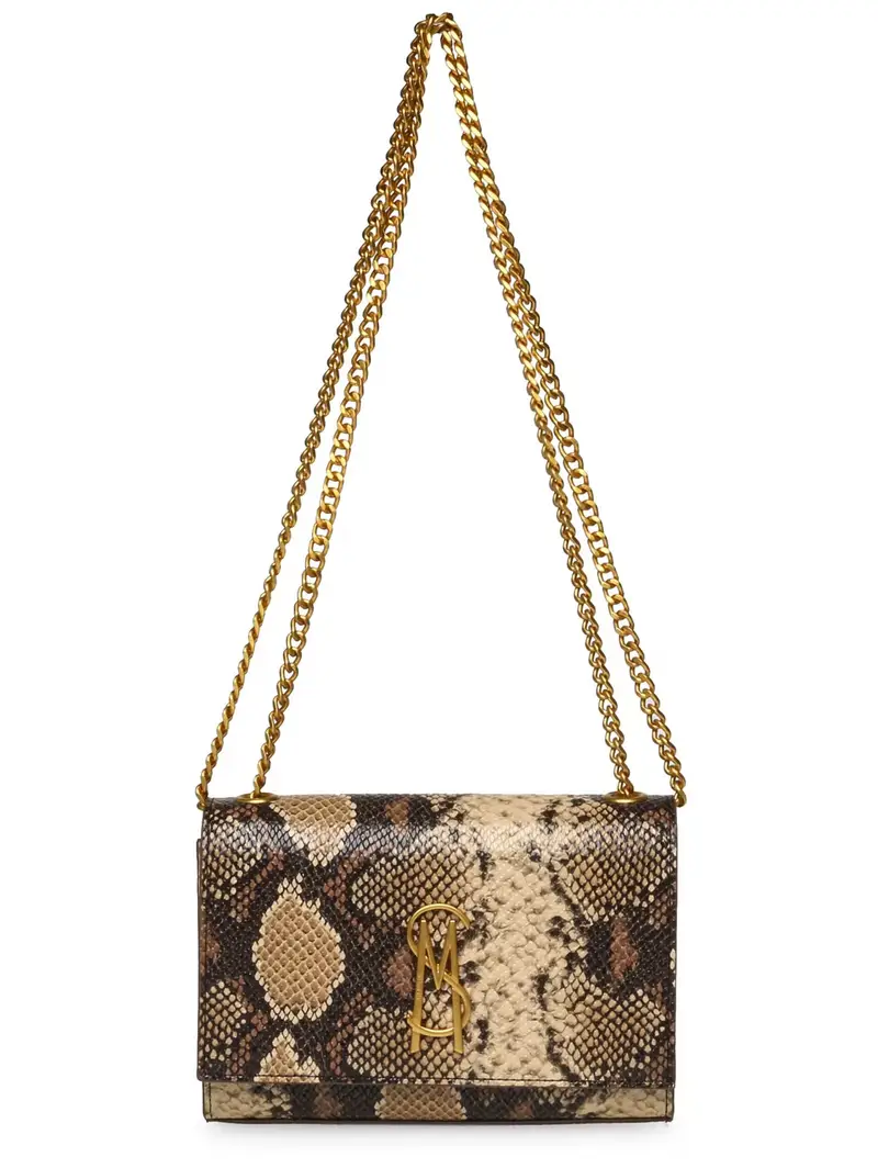 Borsa a tracolla marrone / marrone chiaro / marrone scuro